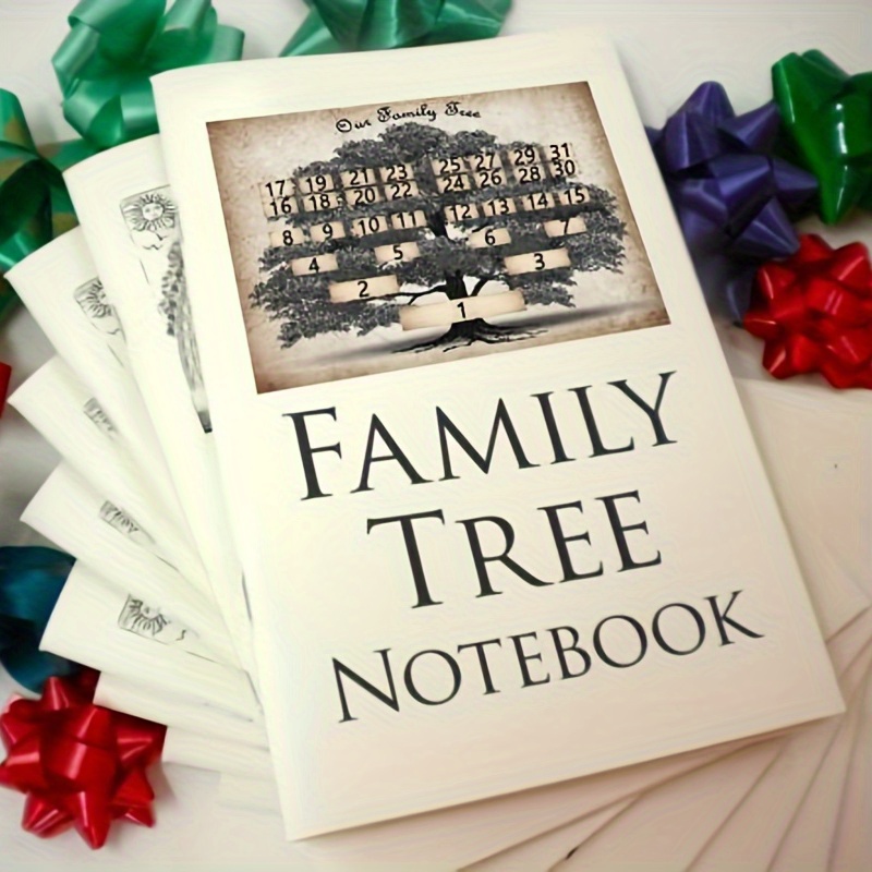 Genealogy Organizer: Book for recording your family tree history