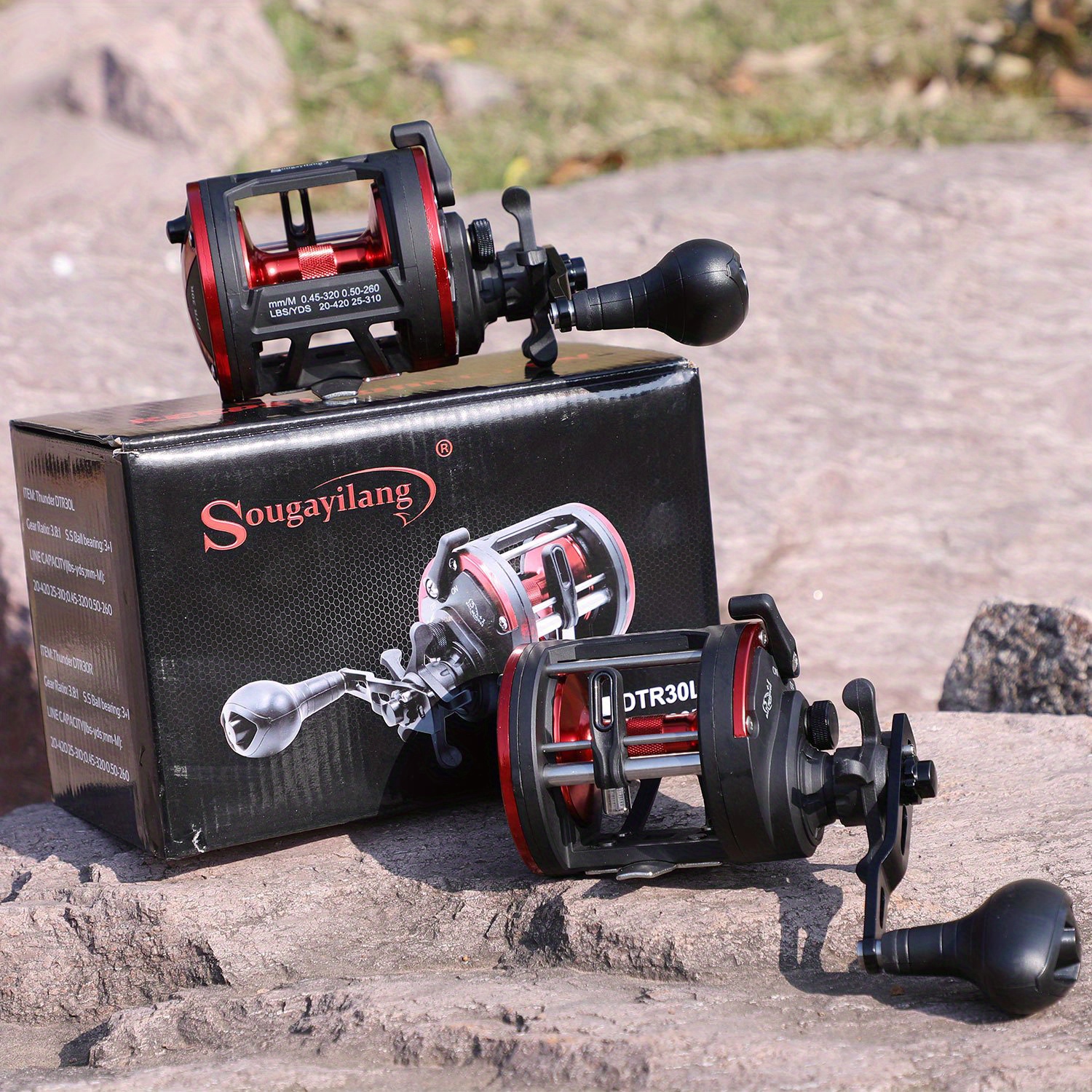 Sougayilang 3000/4000 Series Super Strong Trolling Reel Cnc - Temu