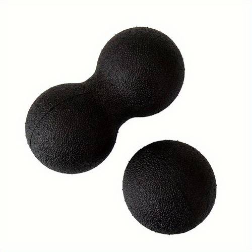 2pcs peanut massage ball after exercise fascia ball set training deep tissue massage ball kit ball muscle roller for acupressure reflexology massage mothers day gift