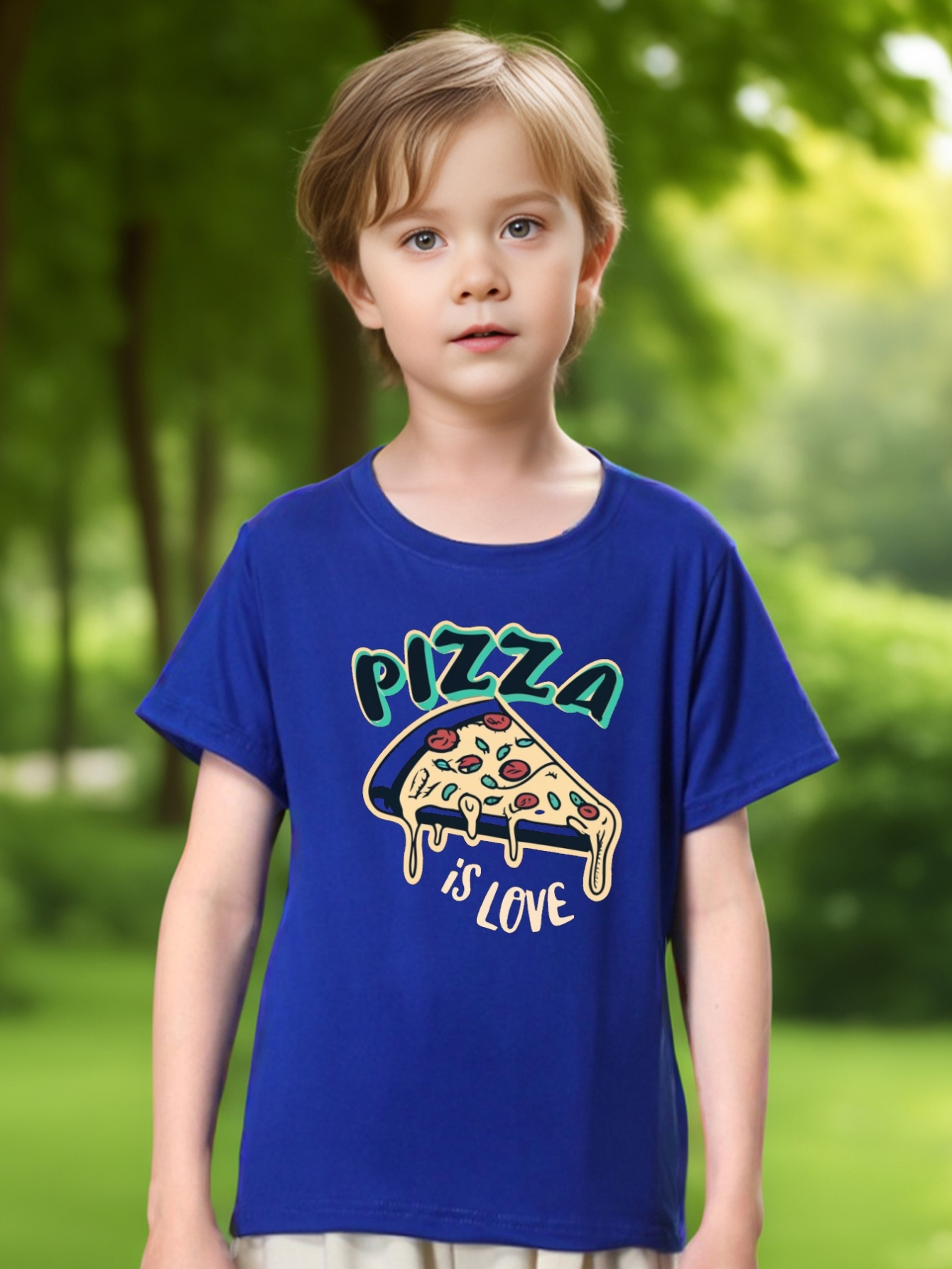 boys pizza shirt