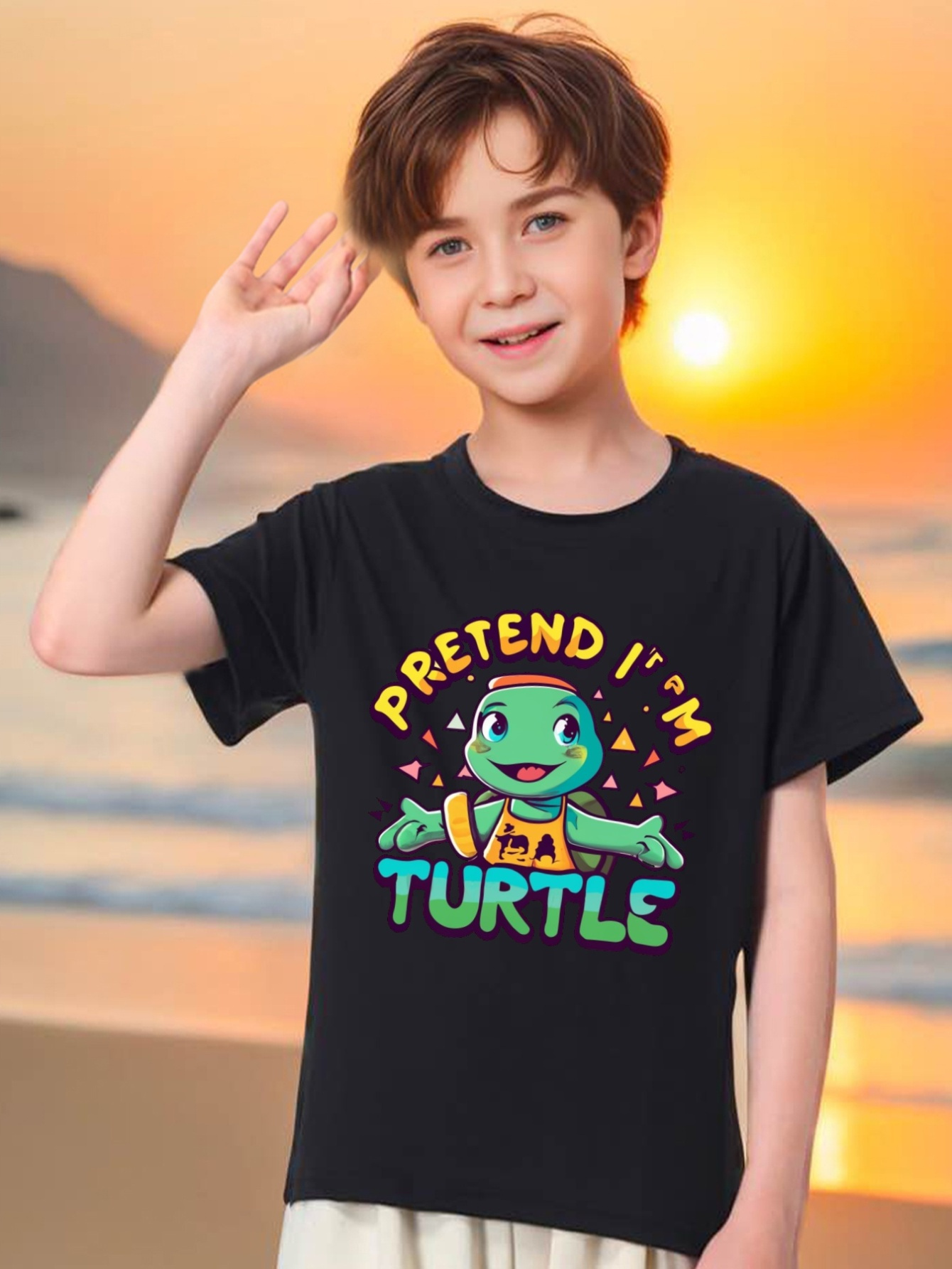 Turtle Kids Clothes - Temu