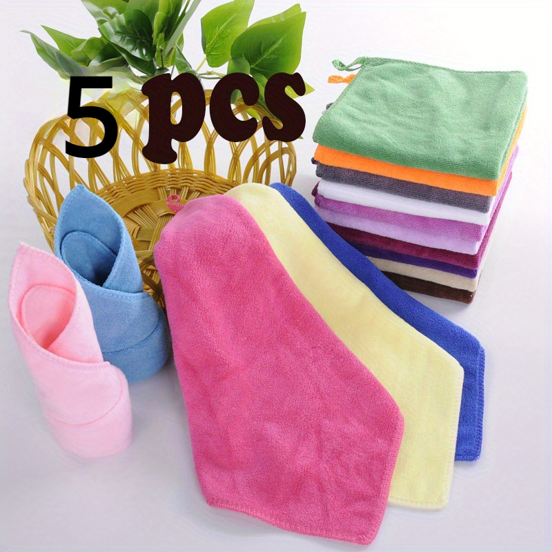 4pcs Set Microfiber Cleaning Cloth Absorbent Dish Cloth - Temu Canada