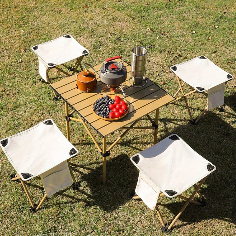 Petit tabouret pliant portable, mini chaises pliantes de camping