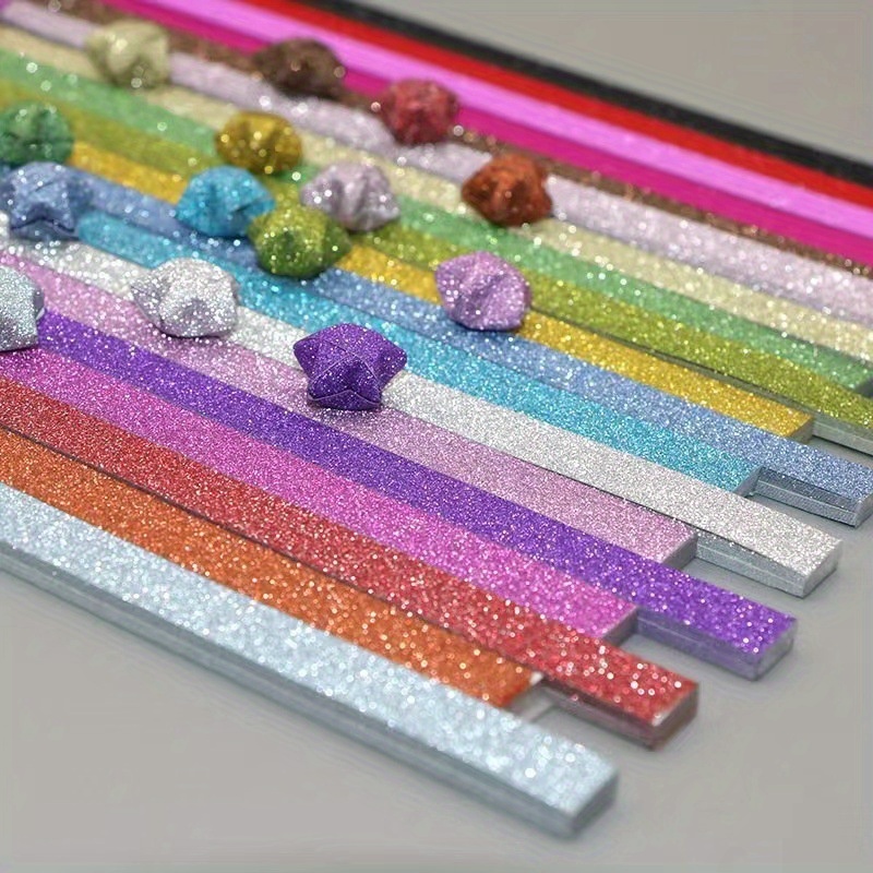 colored bling handicraft glitter paper
