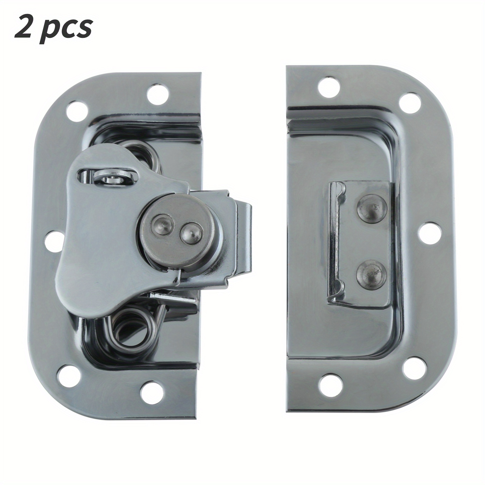 6PCS Toggle Latches Spring Loaded Clamp Clip Case Box Latch Catch Toggle  Tension Lock Lever Clasp Closures Crate Lock Snap Lock