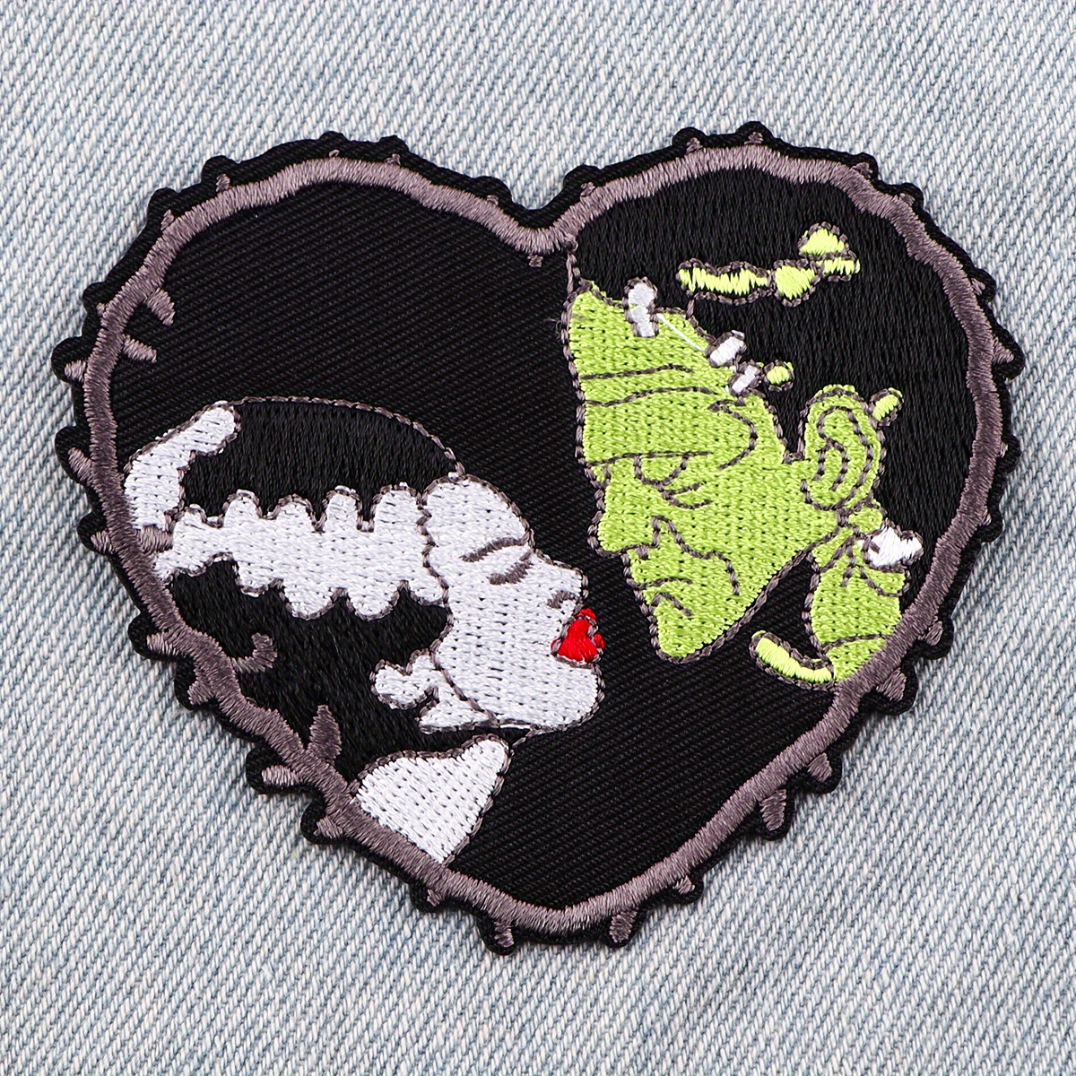 Punk Embroidery Patch Iron On Patches For Clothing - Temu