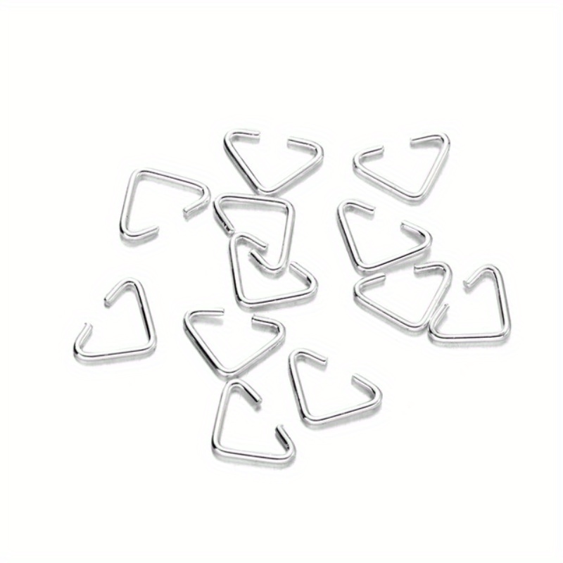 100pcs Per Pack Of Vintage High-quality Triangular Clasps, Used For Bag Additions And Hardware Pendants
