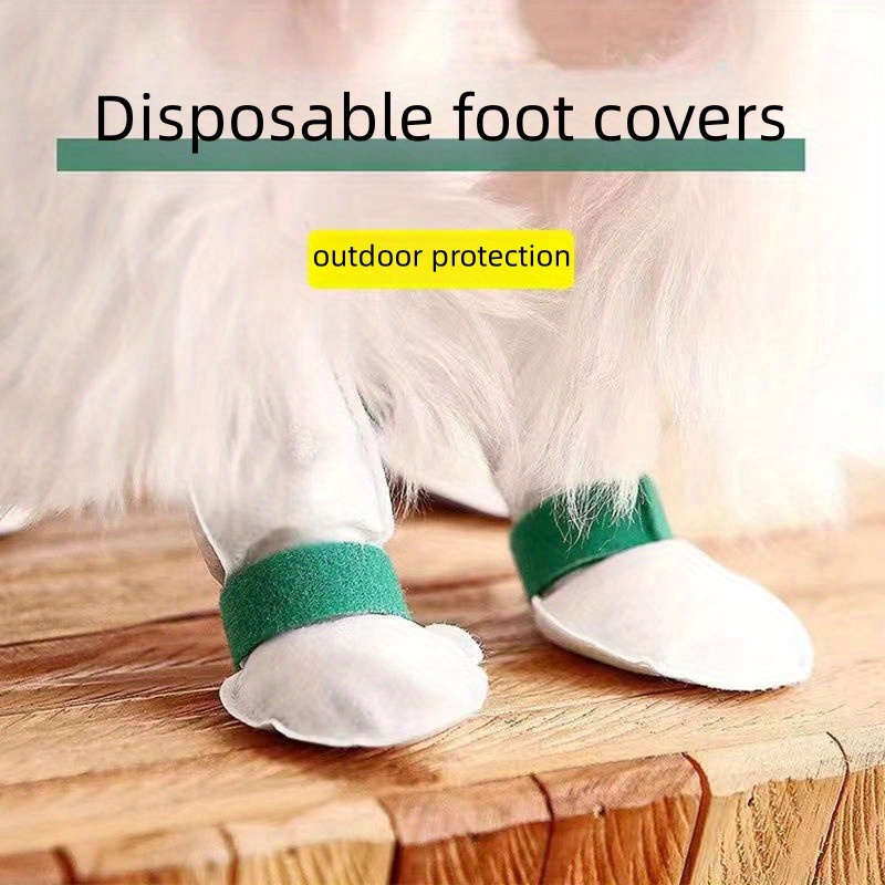 Dog foot covers sales disposable