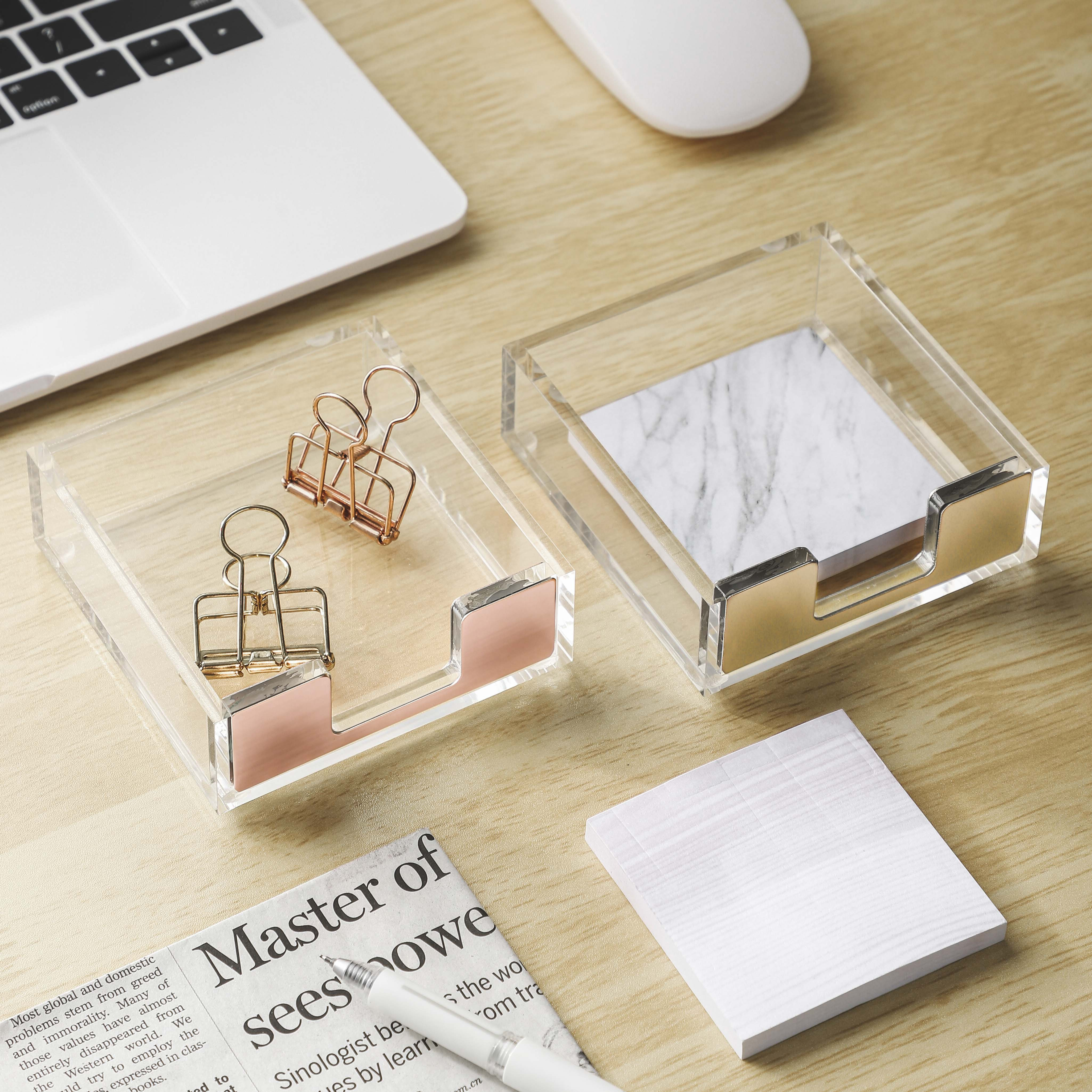 Rotating Creative Folding Storage Sticky Note Box 1 Mini - Temu