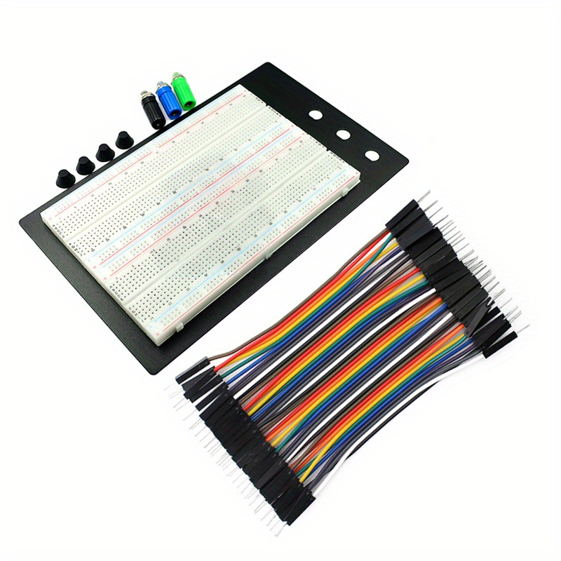 1 Pcs 400 Tie Points Solderless PCB Breadboard Mini Universal Test  Protoboard DIY Bread Board for Bus Test Circuit Board