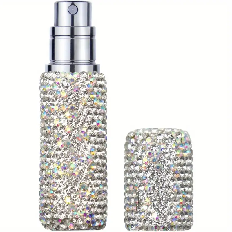 Nachfüllbarer Parfümzerstäuber Reise-Parfümflasche Glitzer-Sprühflasche 10ml Wiederverwendbare Flasche Taschenformat für Unterwegs