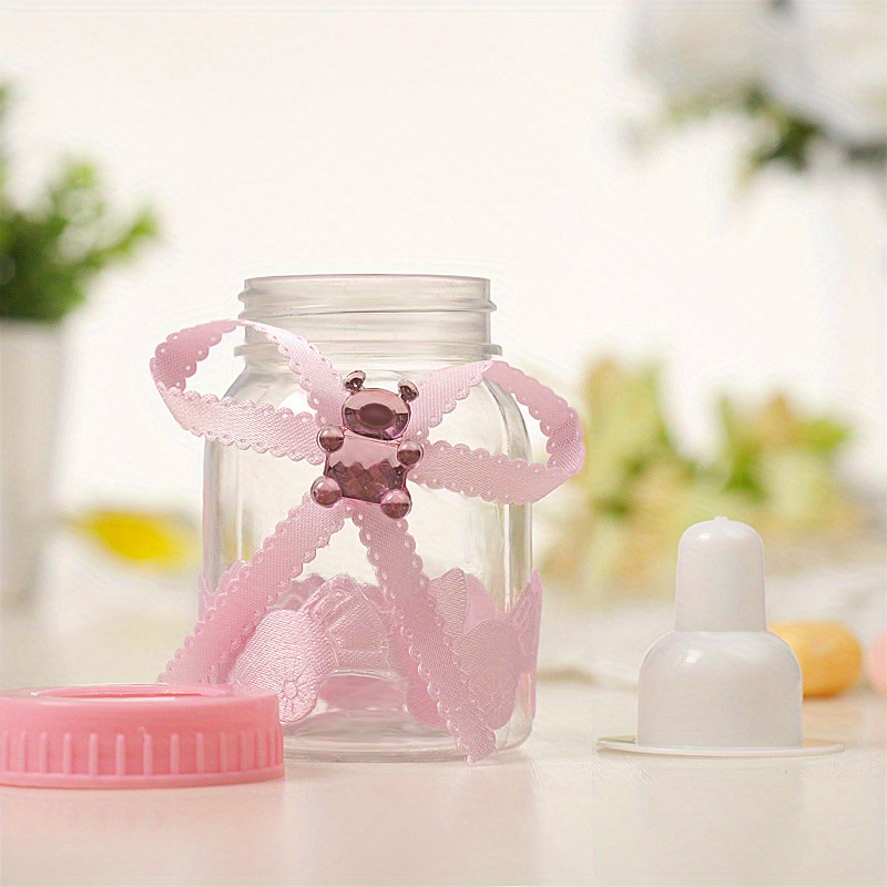 Boîte Cadeau Mini Biberon Fille Et Garçon Pour Baby Shower,pour Y