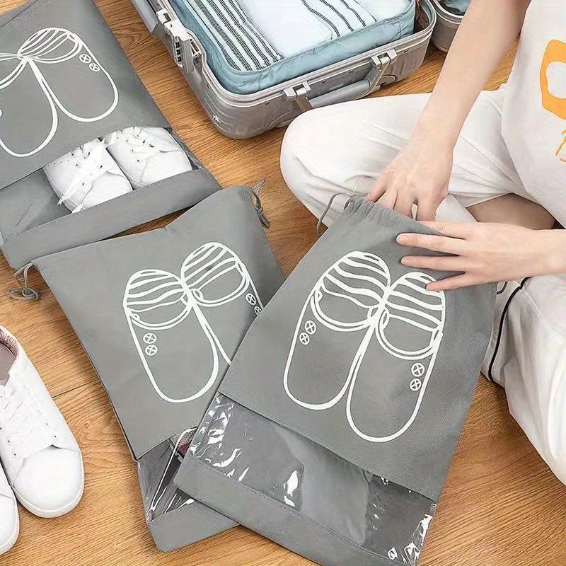 Dust-proof Shoe Storage Bags, Drawstring Shoe Storage Bags For