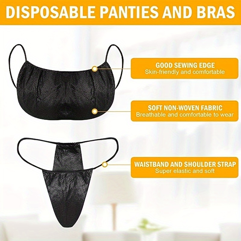 50pcs Breathable Disposable Knickers Disposable Underpants