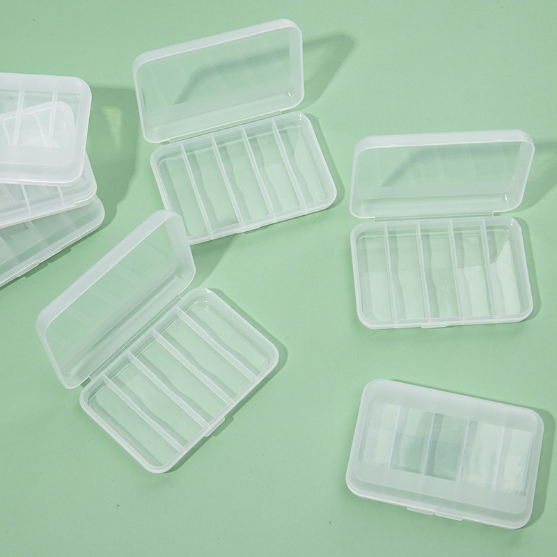 Transparent Storage Box Detachable Sewing Plastic Fishing - Temu