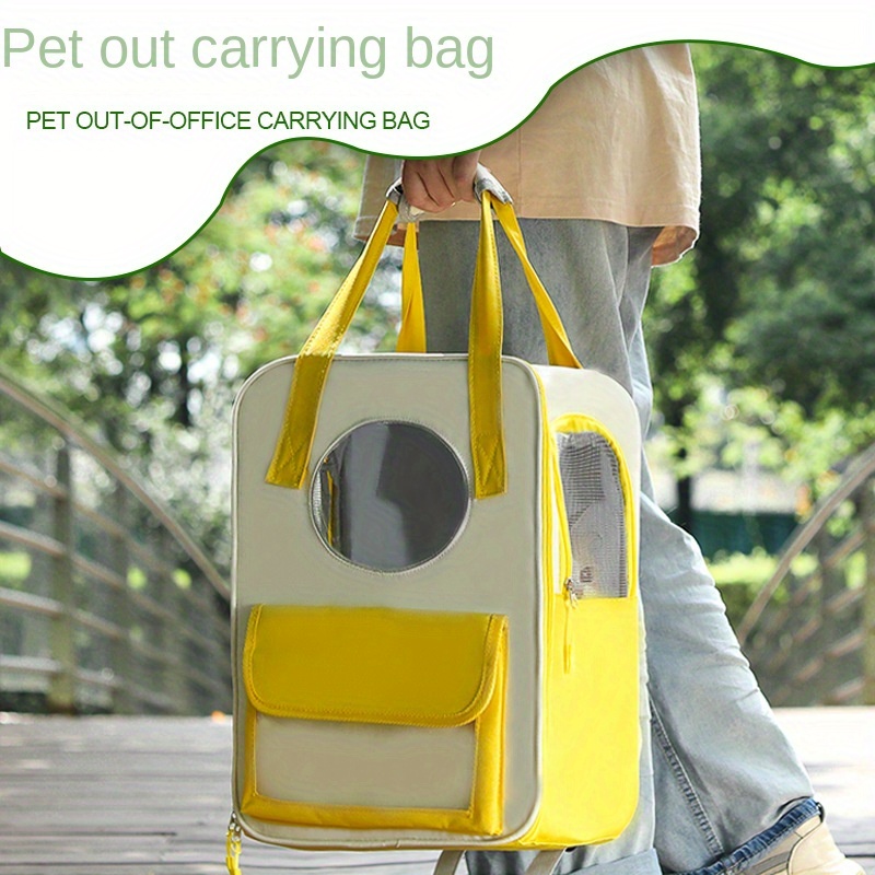 Cat Carrier - Sling Backpack - Breathable Travel Carrying Bag — More than a  backpack