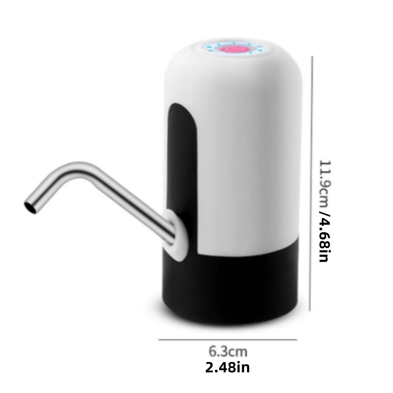  Bomba de agua para botella de 5 galones, dispensador eléctrico  de botella de agua Feeliy con carga USB y bloqueo para niños : Herramientas  y Mejoras del Hogar