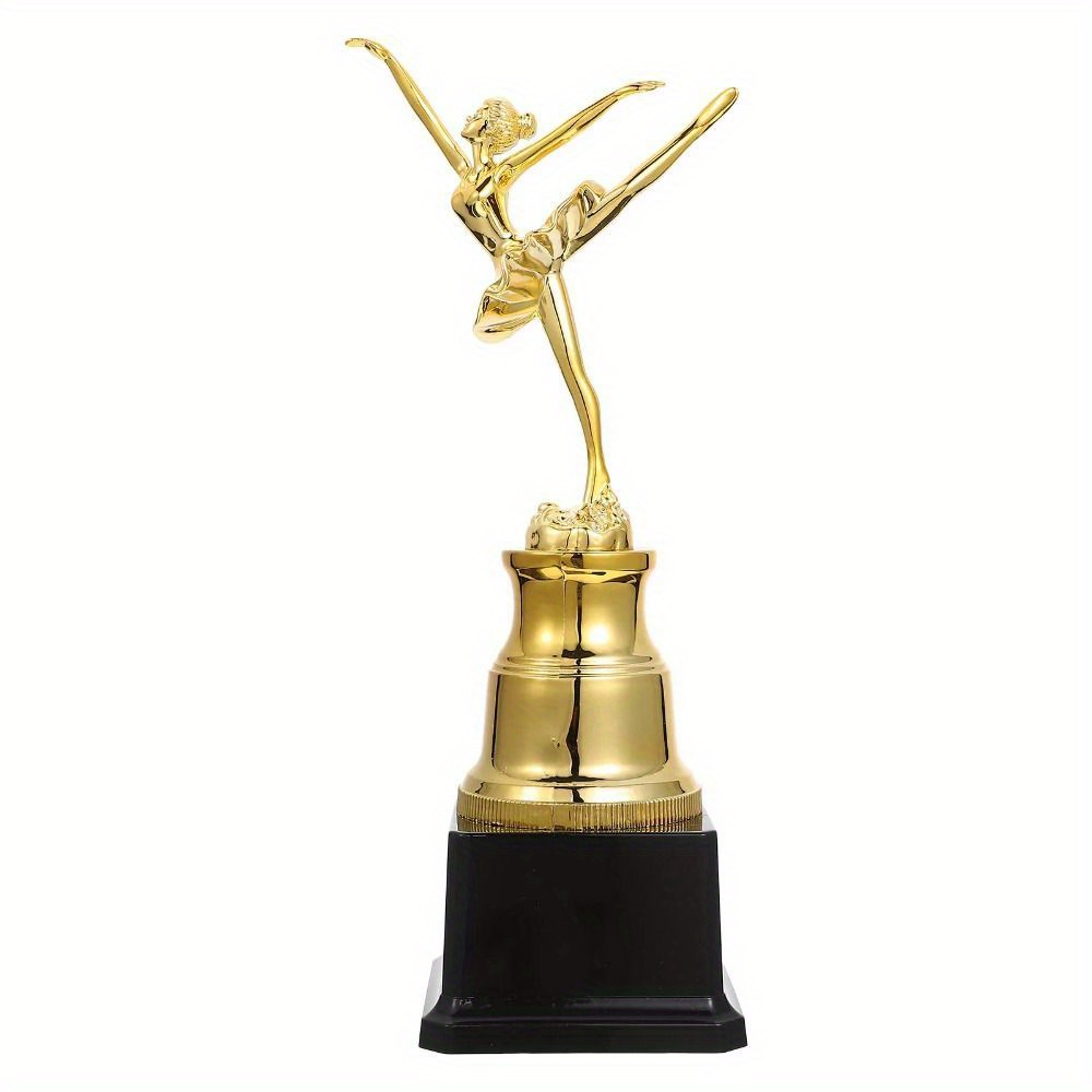Golden Ballet Trophy Plastic Dance Party Winner Rewards