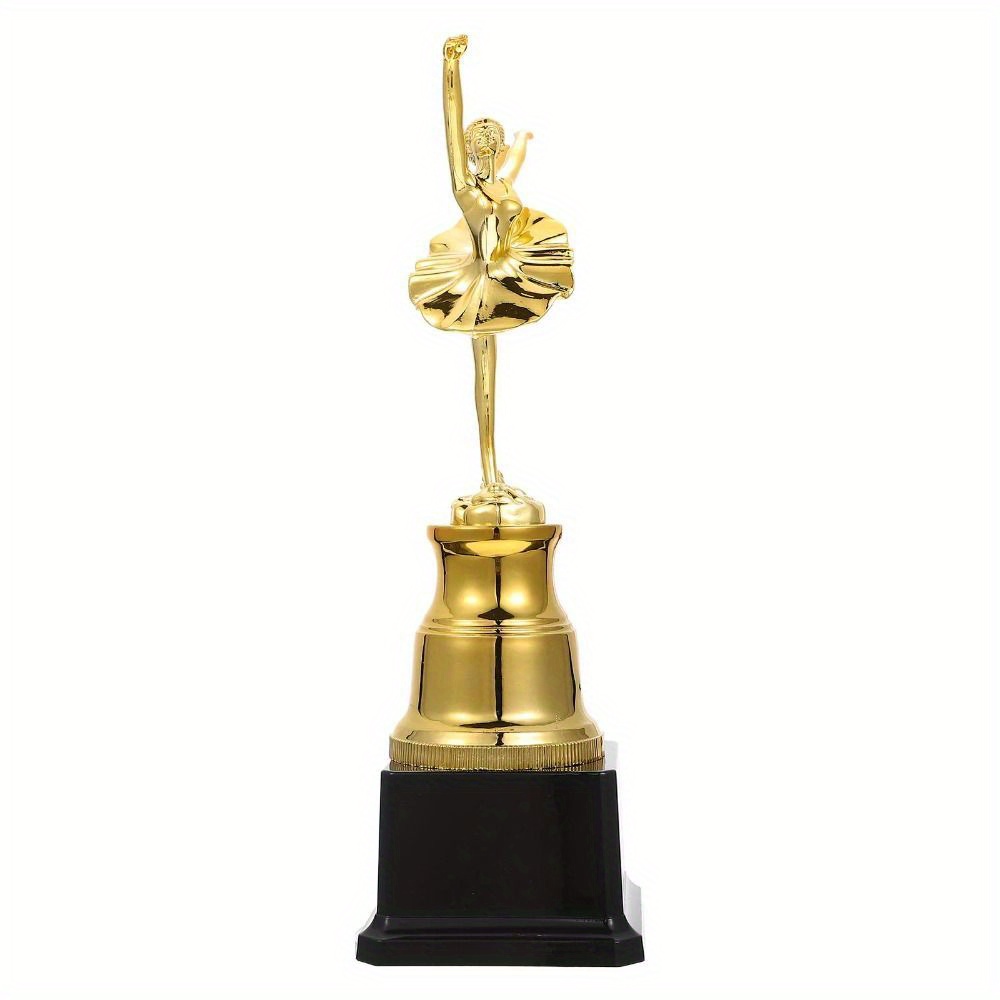 Golden Ballet Trophy Plastic Dance Party Winner Rewards