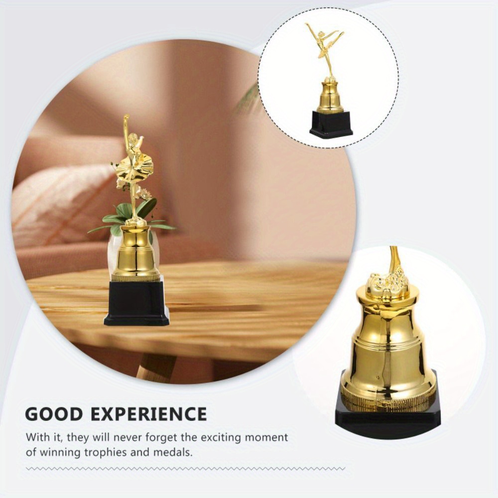 Golden Ballet Trophy Plastic Dance Party Winner Rewards