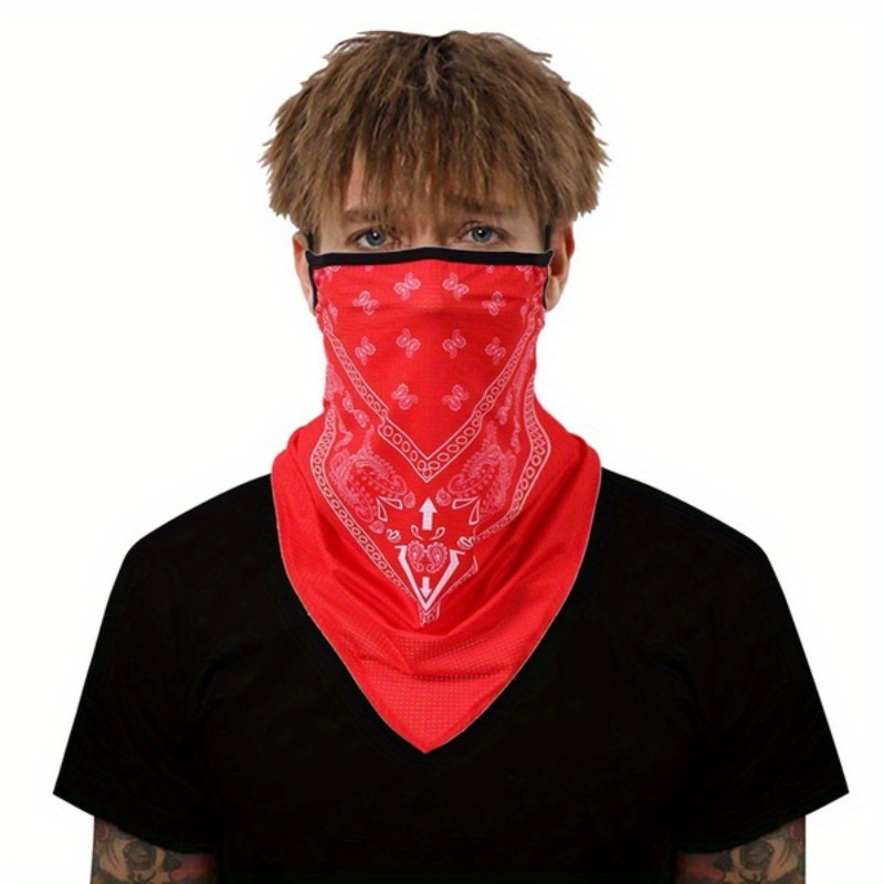 1pc Summer Sunscreen Face Mask Viscose Bandana For Men And Women Neck Cover  For Cycling Fishing And Outdoor Activities - Jewelry & Accessories - Temu  United Kingdom