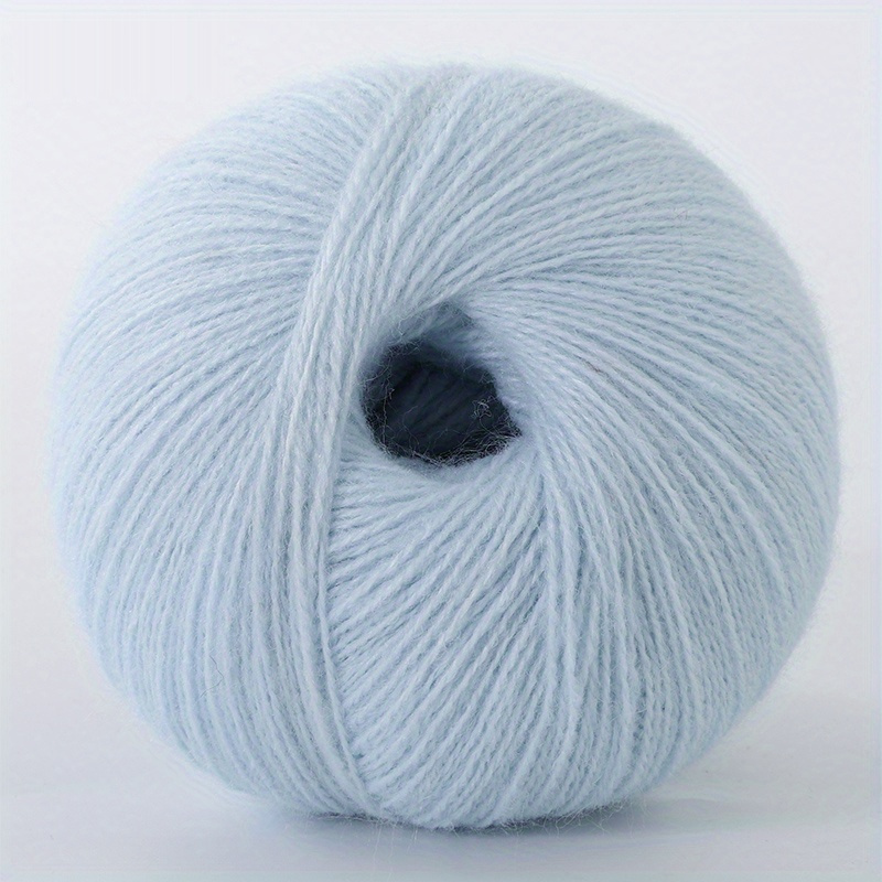 Image of 6pcs Merino Wool Yarn Knitting And Crochet Scarf Hat Sweater Knitting Handmade Knitting Gloves Shawl Cardigan Warm Wool Yarn Crafting Handmade Craft Thread 1.76oz/pc