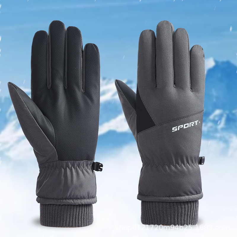 1 Par Guantes Invierno Niños Guantes Esquí Impermeables - Temu Chile