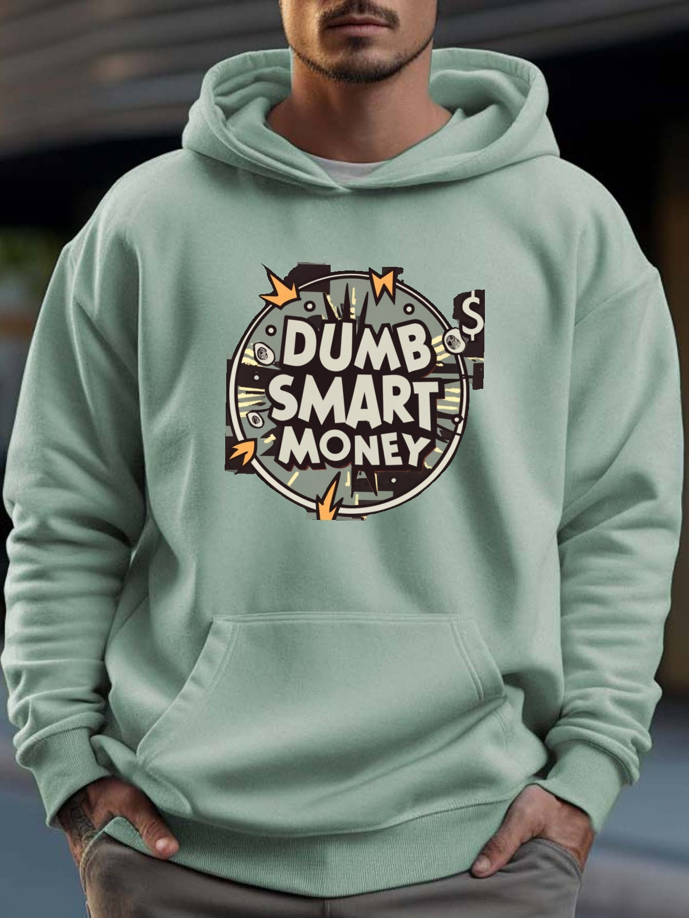 Smart best sale sweatshirt mens