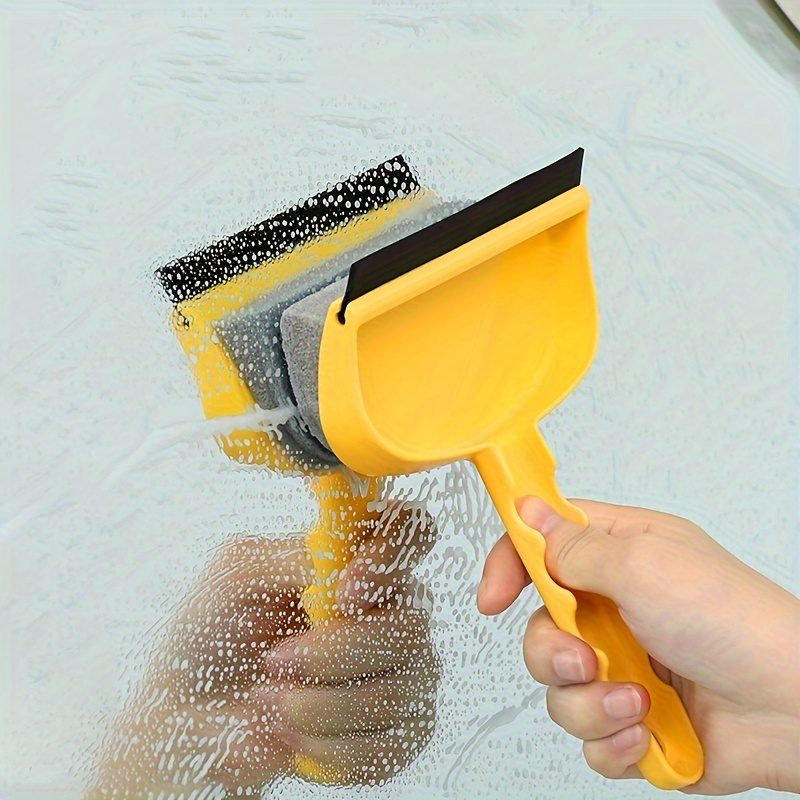 2-PACK Scrub Buddies Squeegee Brush For Shower Window Glass Door