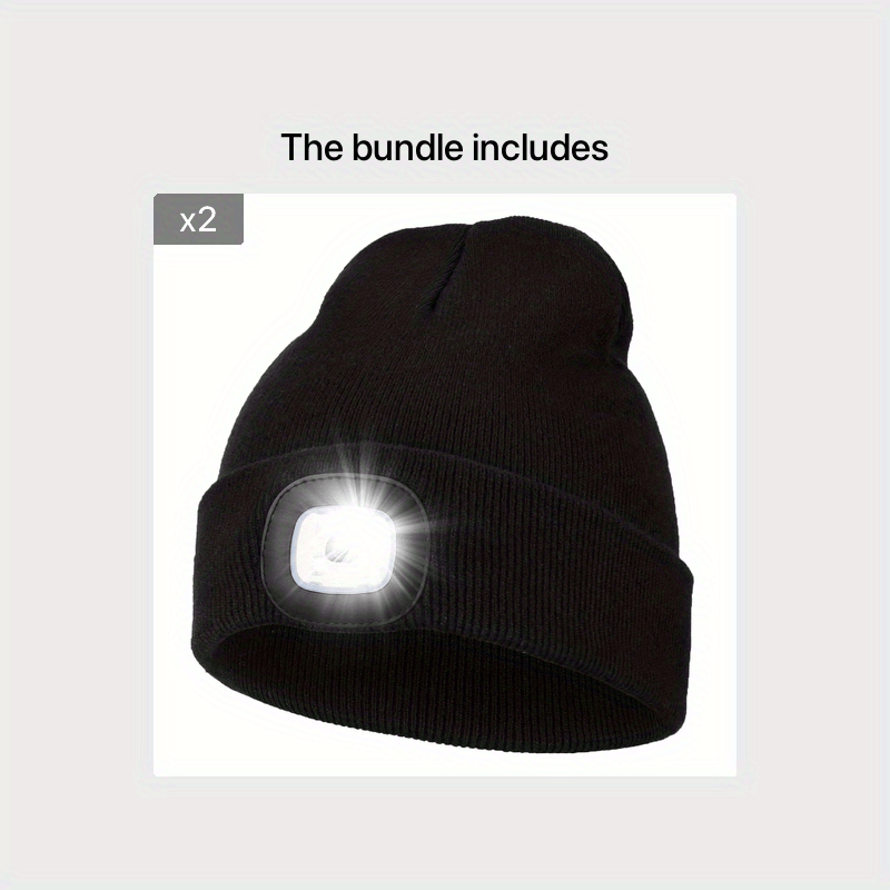 1pc Enfants USB Rechargeable LED Lumière Casquette Chapeau - Temu France