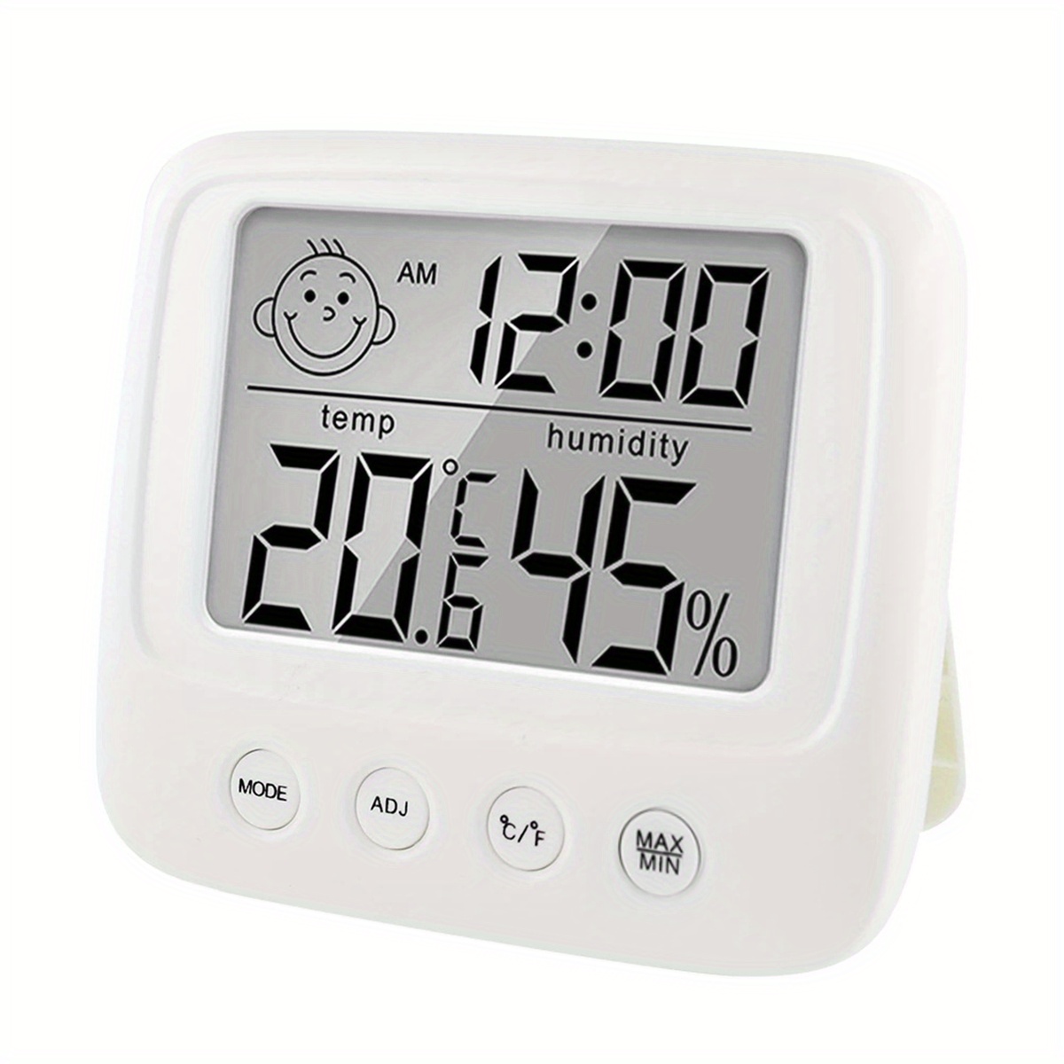 Mini Lcd Digital Thermometer Hygrometer Indoor Room Temperature Humidity  Meter For Baby Room Living Room Office Refrigerator - Temu United Arab  Emirates