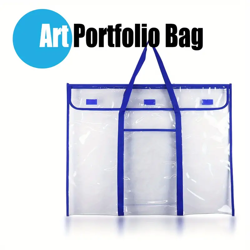 Art Portfolio Bag Poster Storage Bag Artist Supply Organizer - Temu