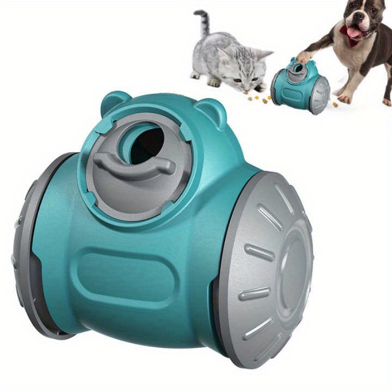 Dog Feeder Dog Cat Feeding Interactive Wheel Toys Pet Leaking Food Training  Ball
