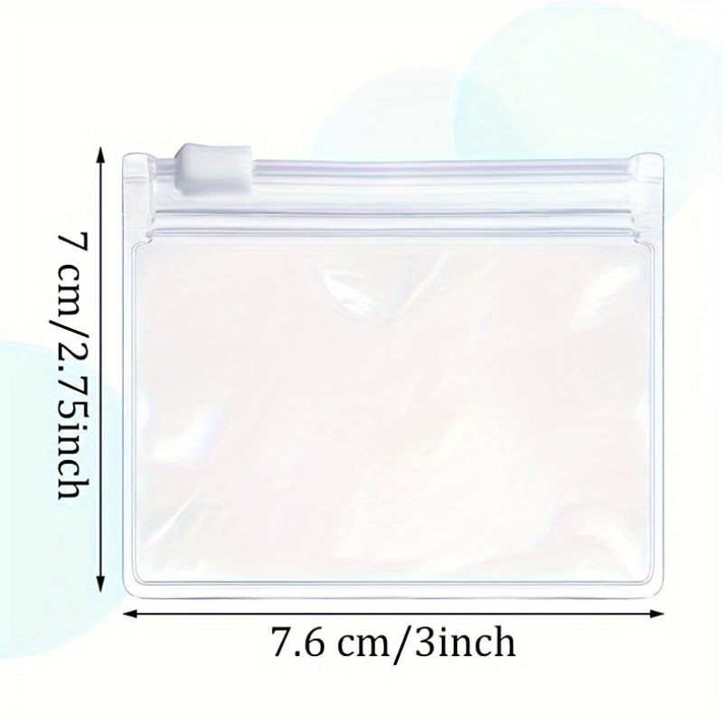 Travel Pill Pouch Bags Zippered Pouch Set Reusable Baggies - Temu