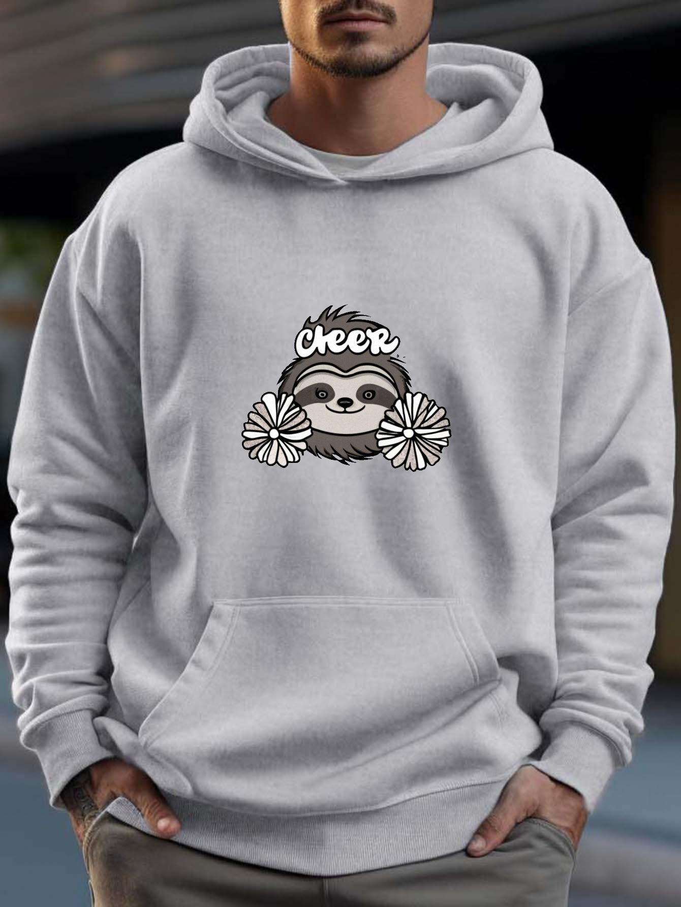 Süßer Mädchen Hoodie Mit Cartoon-Print - Perfekt Für Frühling & Herbst