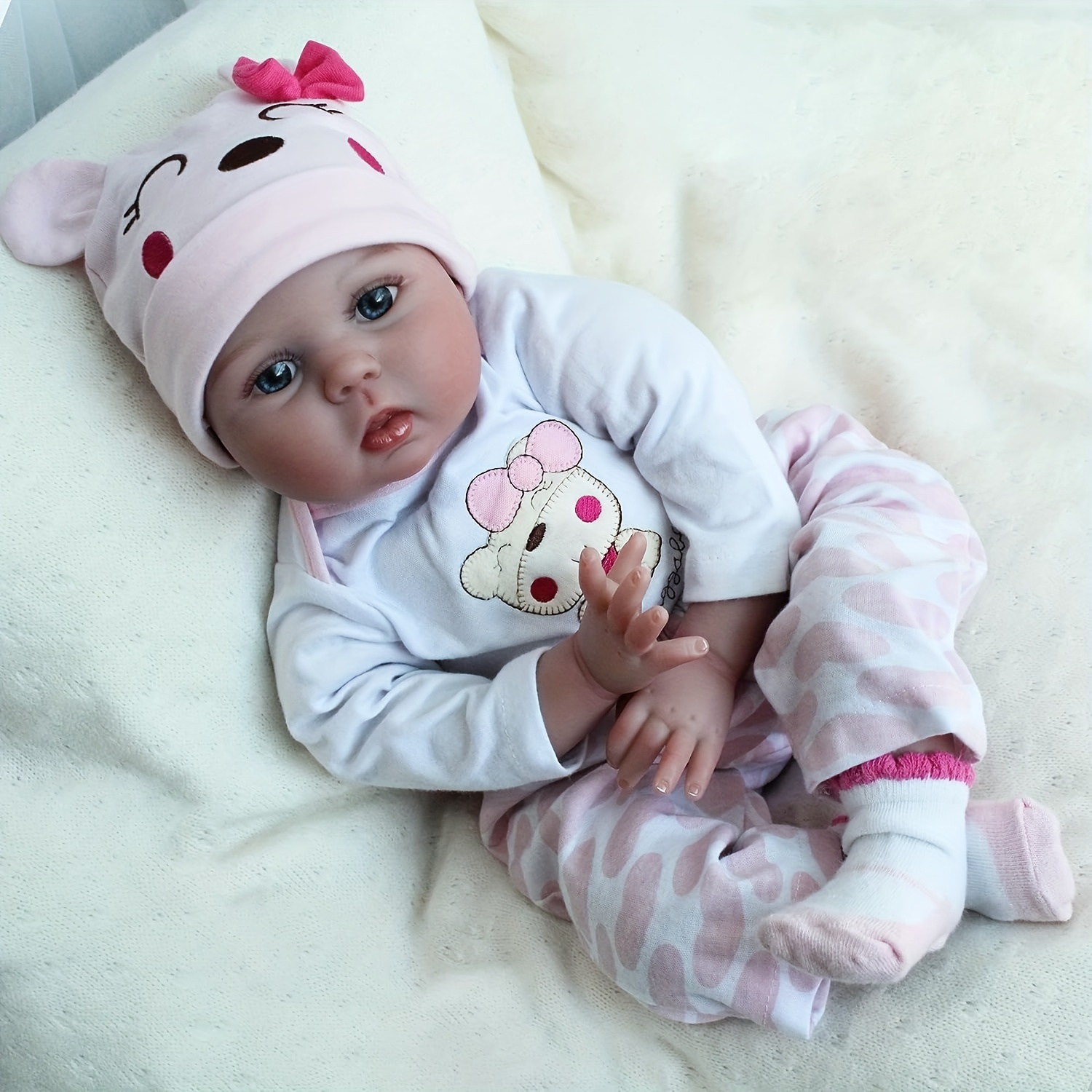 LOT DE 18 vêtements pour bébé fille 3 mois ou poupée reborn