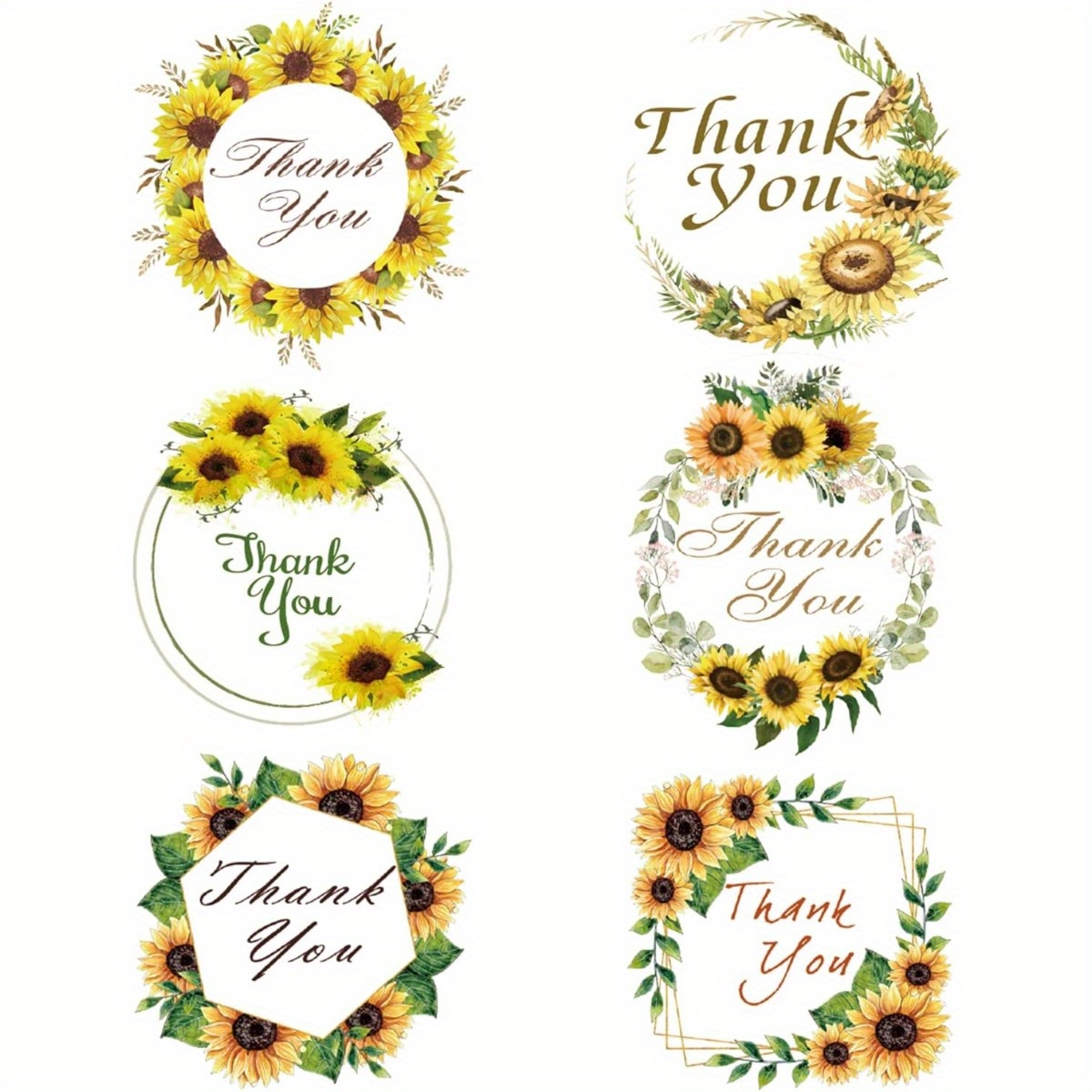 Sunflower Stickers Decals Motivational Daisy Stickers - Temu