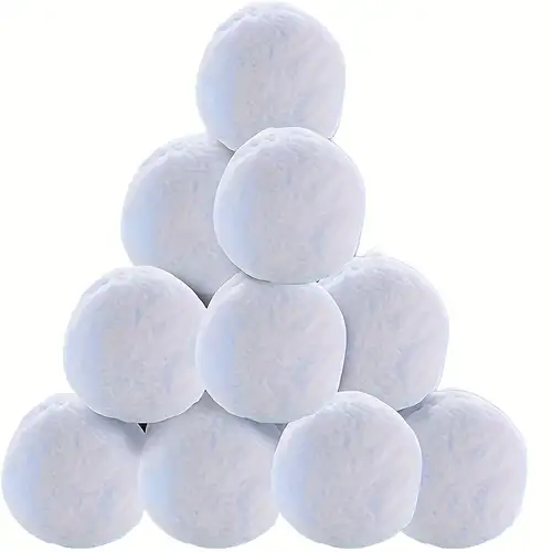 Indoor Snowballs For Kids, Indoor Snowball Fight Set, Artificial Snowballs  For Kids Indoor & Outdoor, Realistic White Plush Snowballs, Christmas Snow  Decorations, Winter Family Games Ball - Temu Italy