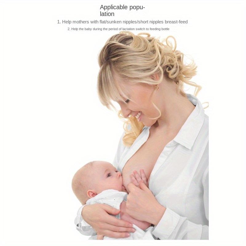 2pcs Silicone Nipple Protectors Feeding Mothers Breastfeeding