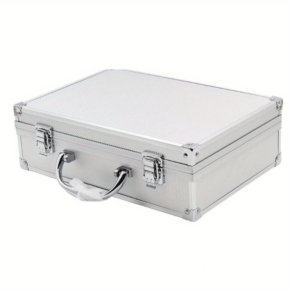 Aluminum Equipment Toolbox Padded Cotton Suitcase Portable - Temu