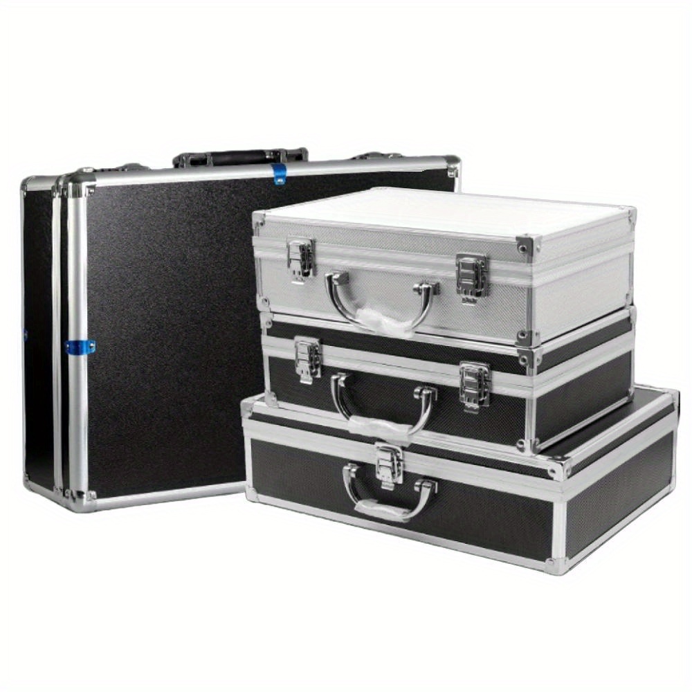 Portable Tool Storage Box Aluminum Alloy Drawers Parts Toolbox Organizer  Suitcase Household Instrument Accessory Tool Case - AliExpress