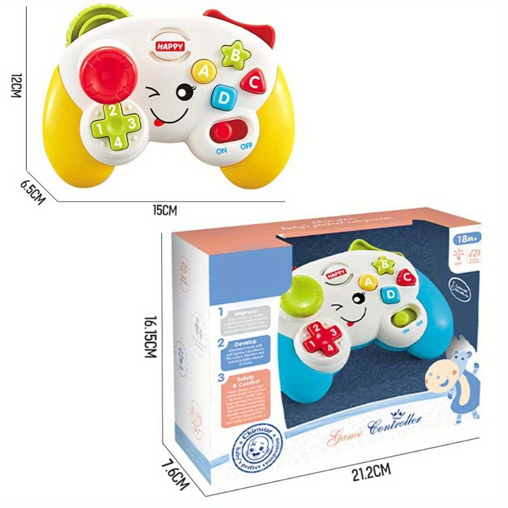Fisher-Price Laugh & Learn Game & Learn Controller Baby & Toddler Musical  Toy with Lights 