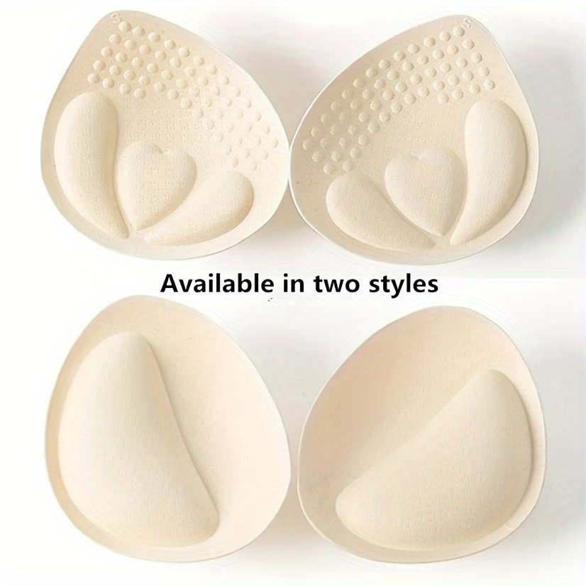 Reusable Nude Bra Insert Pads Washable Gel Chest Enhancer - Temu