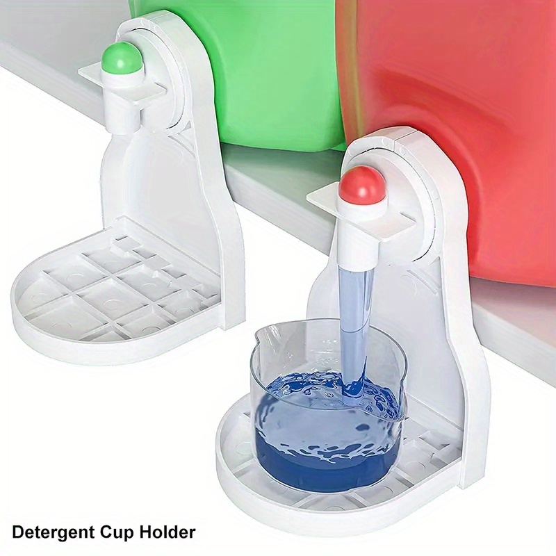 1pc Dispensador Detergente En Polvo Lavandería Taza Medidora - Temu