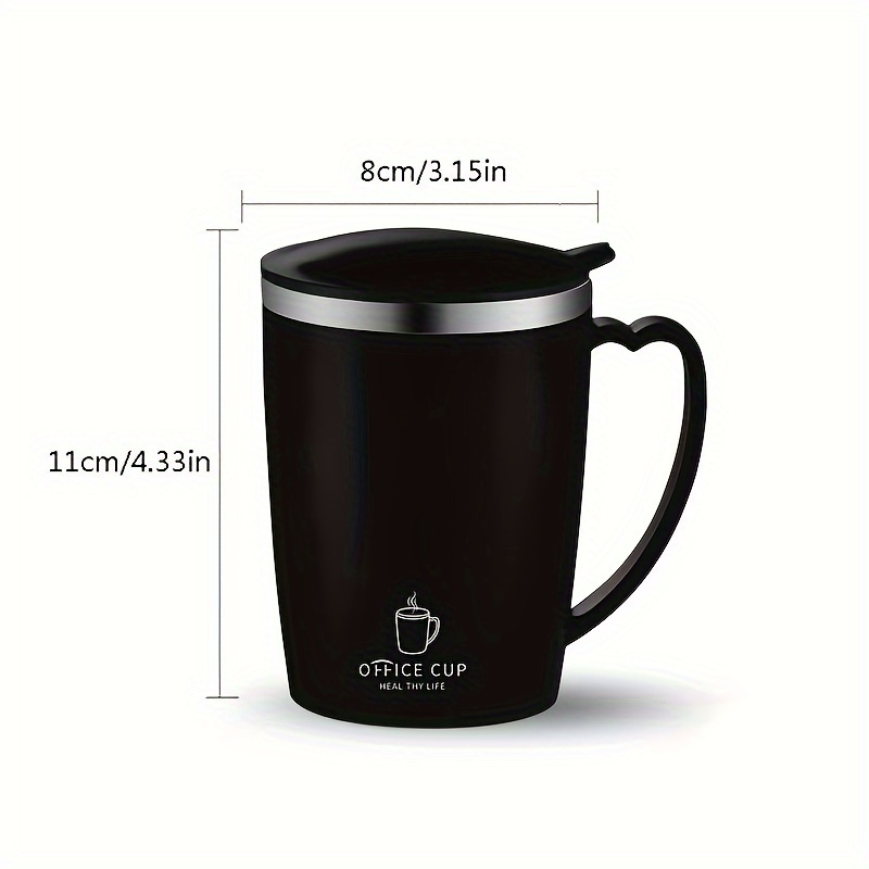 Stainless Steel Coffee Mug 350ml 12oz with Lid