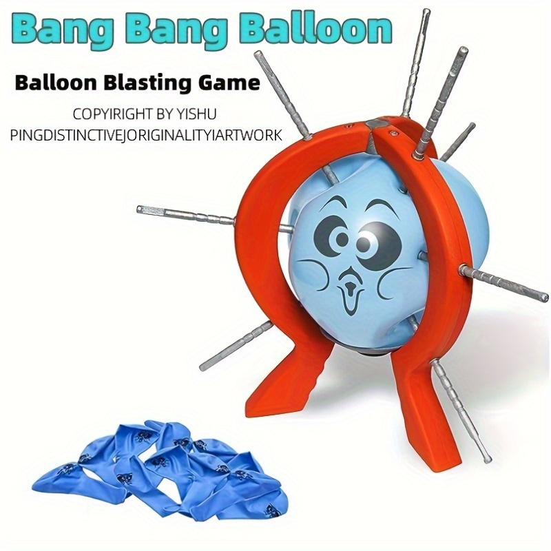 Desktop Game Wack Balloon Game Blast Box Balloon Game Pop - Temu