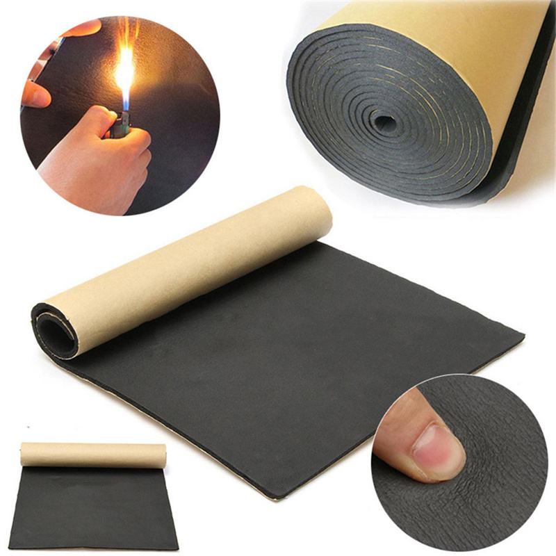 Car Sound Proofing Pad Foam Deadening Insulation Closed Cell Flame  Retardant Mat White Sound-absorbing Cotton Pad Cars Interior - AliExpress