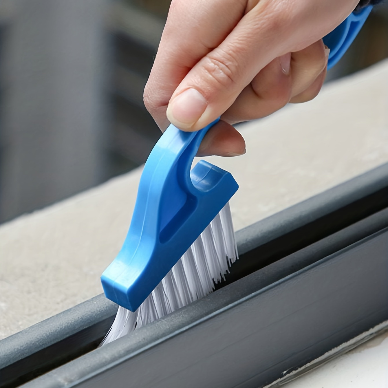 Magic Window Groove Cleaner Brush - Handheld Crevice Cleaner Tool For  Windows, Bathrooms & More! - Temu
