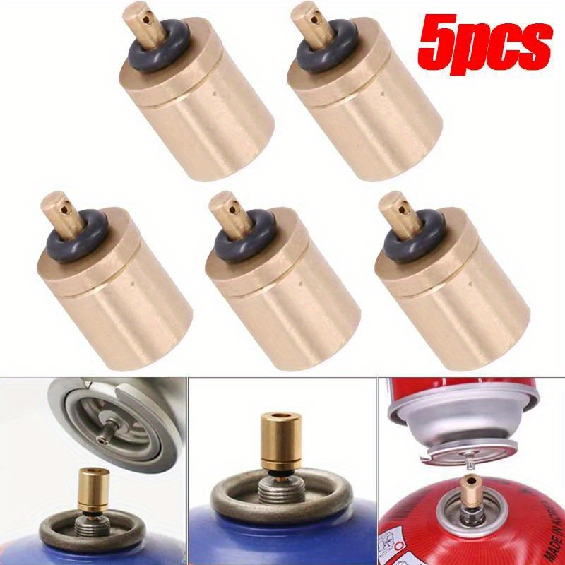 Gas Refill Adapter Filling Butane Canister Outdoor Camping - Temu