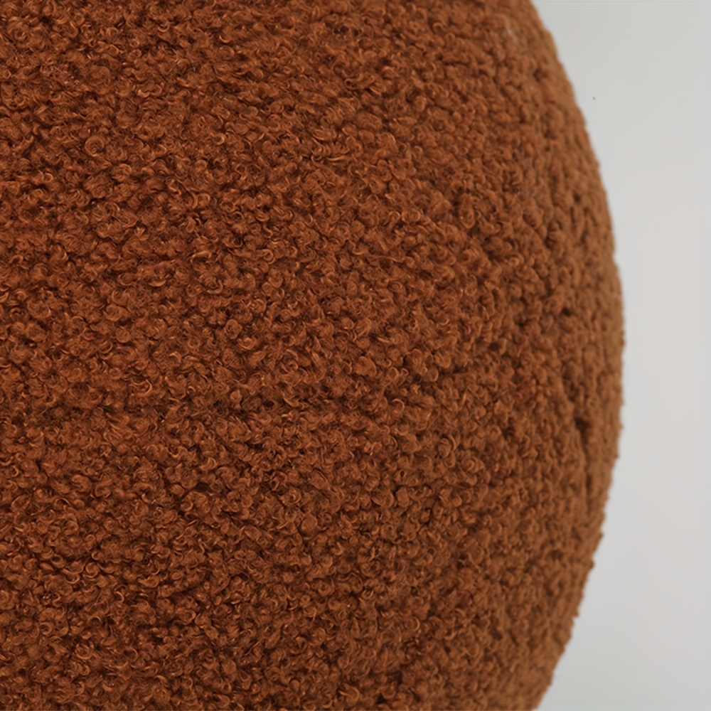 Soft Plush Cushion Round Sofa Warm Pillow Living Room Decoration